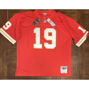 MITCHELL & NESS NFL KANSAS CITY CHIEFS JOE MONTANA AUTHENTIC JERSEY SIZE 2XL 52